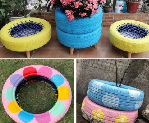  普格墙体彩绘-变废为宝