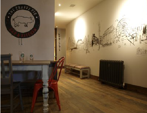  普格教你判断手绘墙质量的好坏。